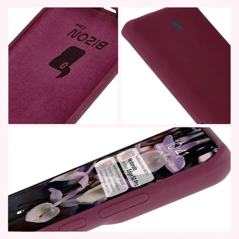 Bizon Soft Case Motorola Edge 50 Pro dark purple - 11