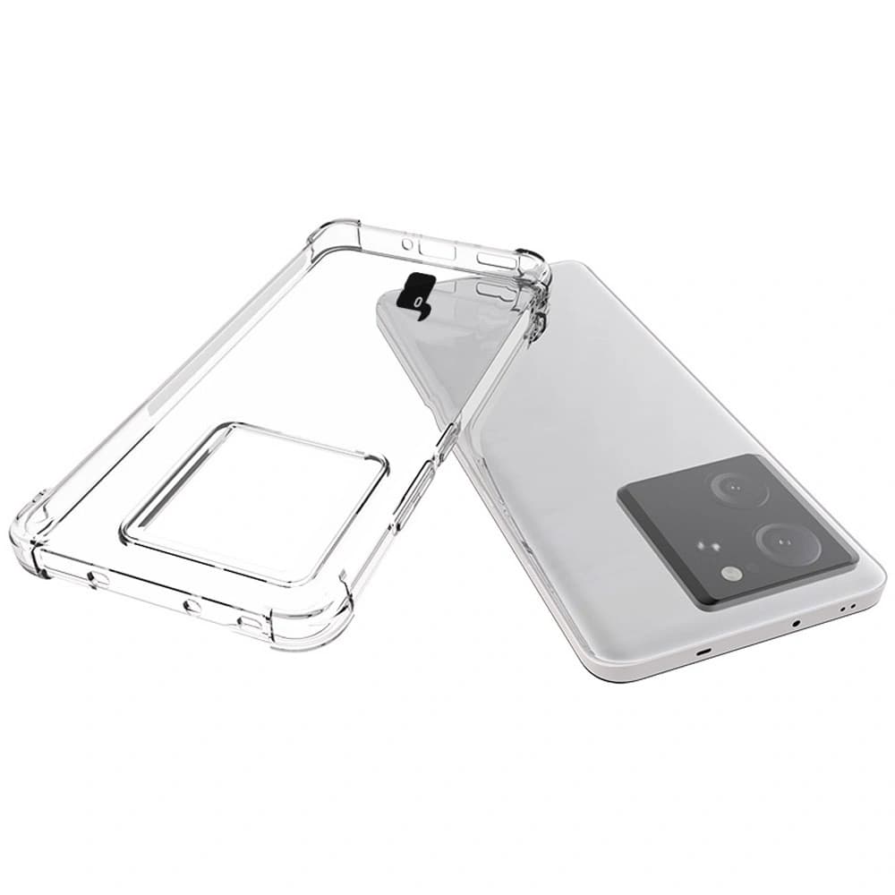Bizon Case Clear Pack Hülle + 2x gehärtetes Glas + Linsenglas Xiaomi 13T / 13T Pro - 5