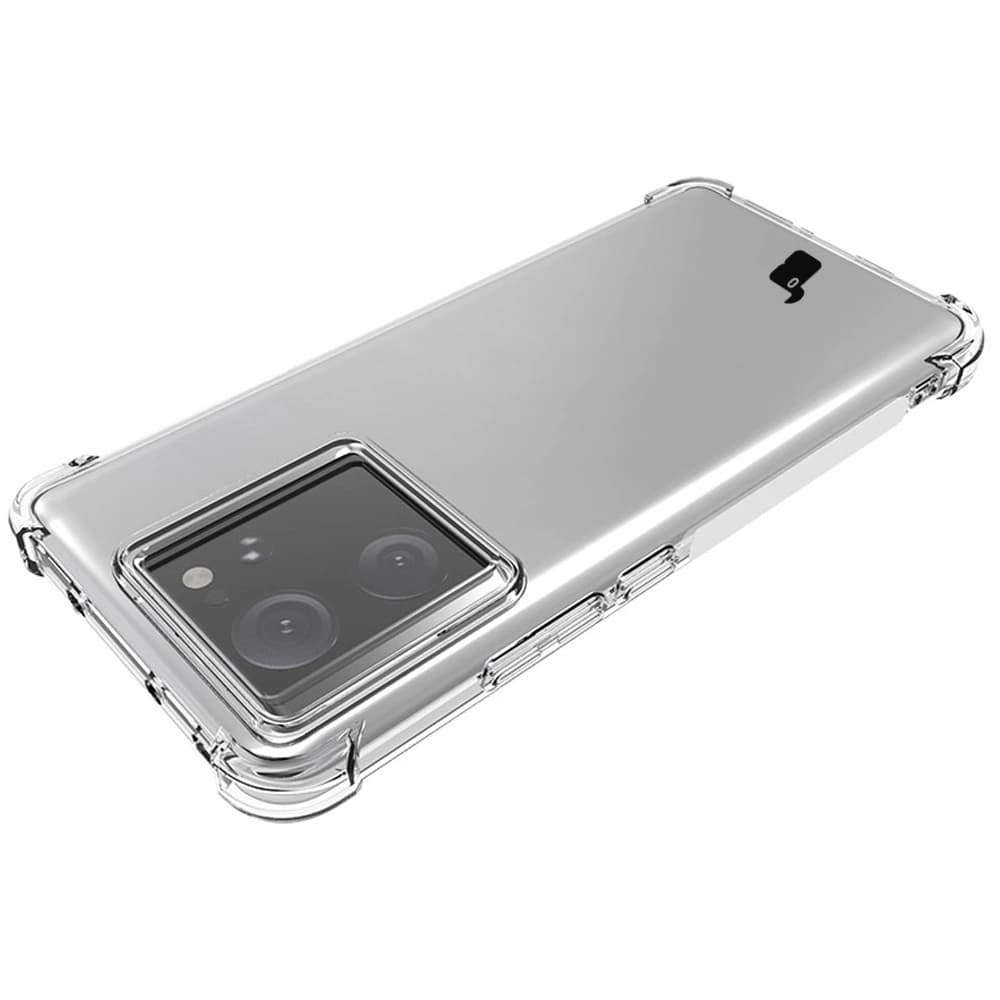 Bizon Case Clear Pack Hülle + 2x gehärtetes Glas + Linsenglas Xiaomi 13T / 13T Pro - 6