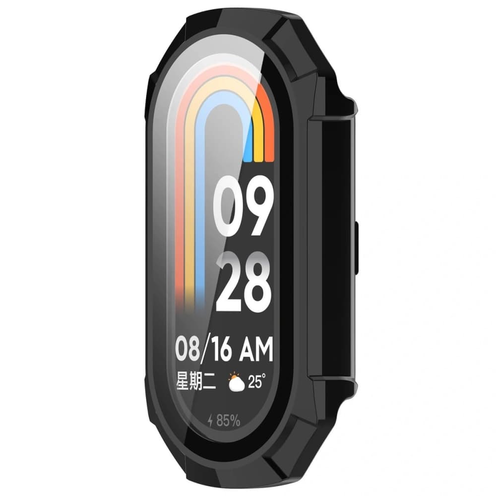 Bizon Case+Glass Uhr Xiaomi Smart Band 9 schwarz - 5