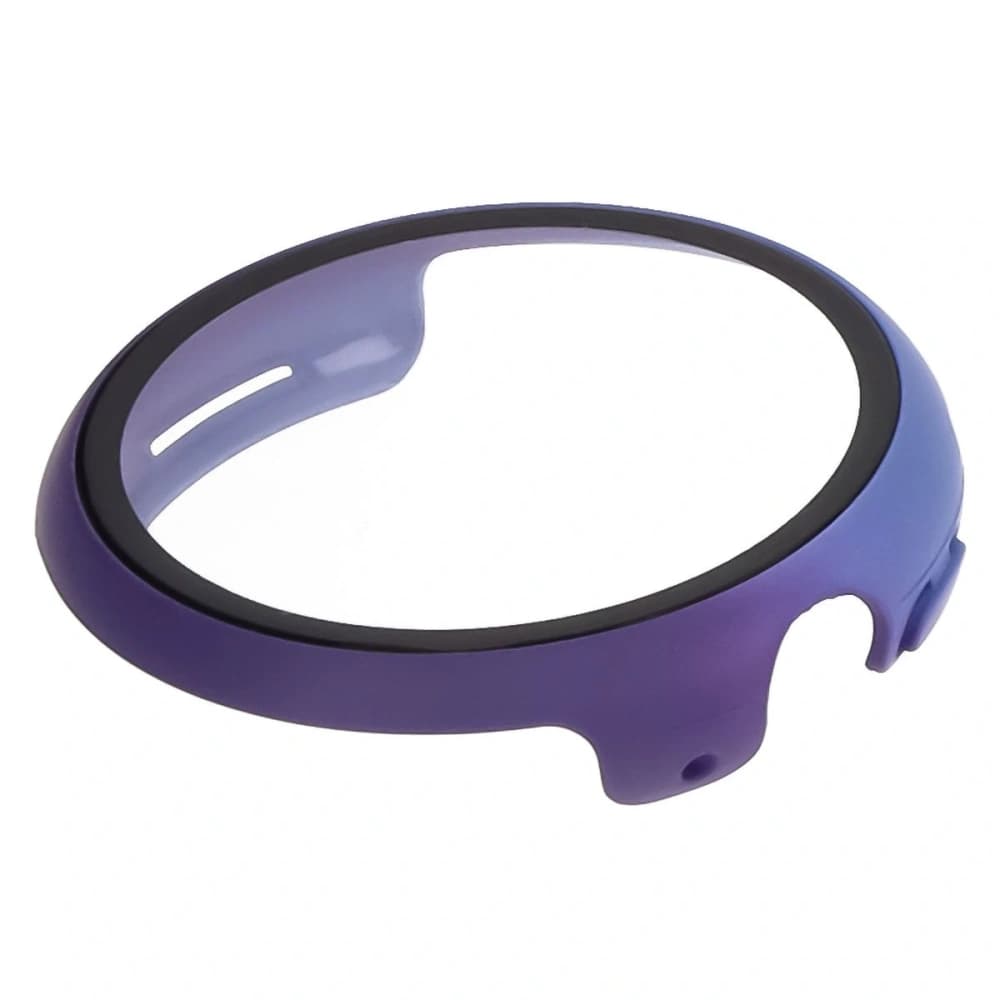 Bizon Case+Glass Uhr Google Pixel Uhr 3 45mm lila-blau - 6