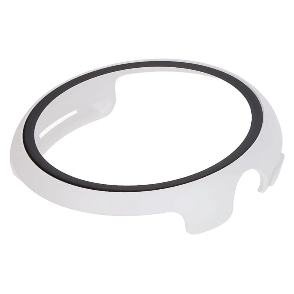 Bizon Case+Glass Watch Google Pixel Watch 3 45mm white - 6