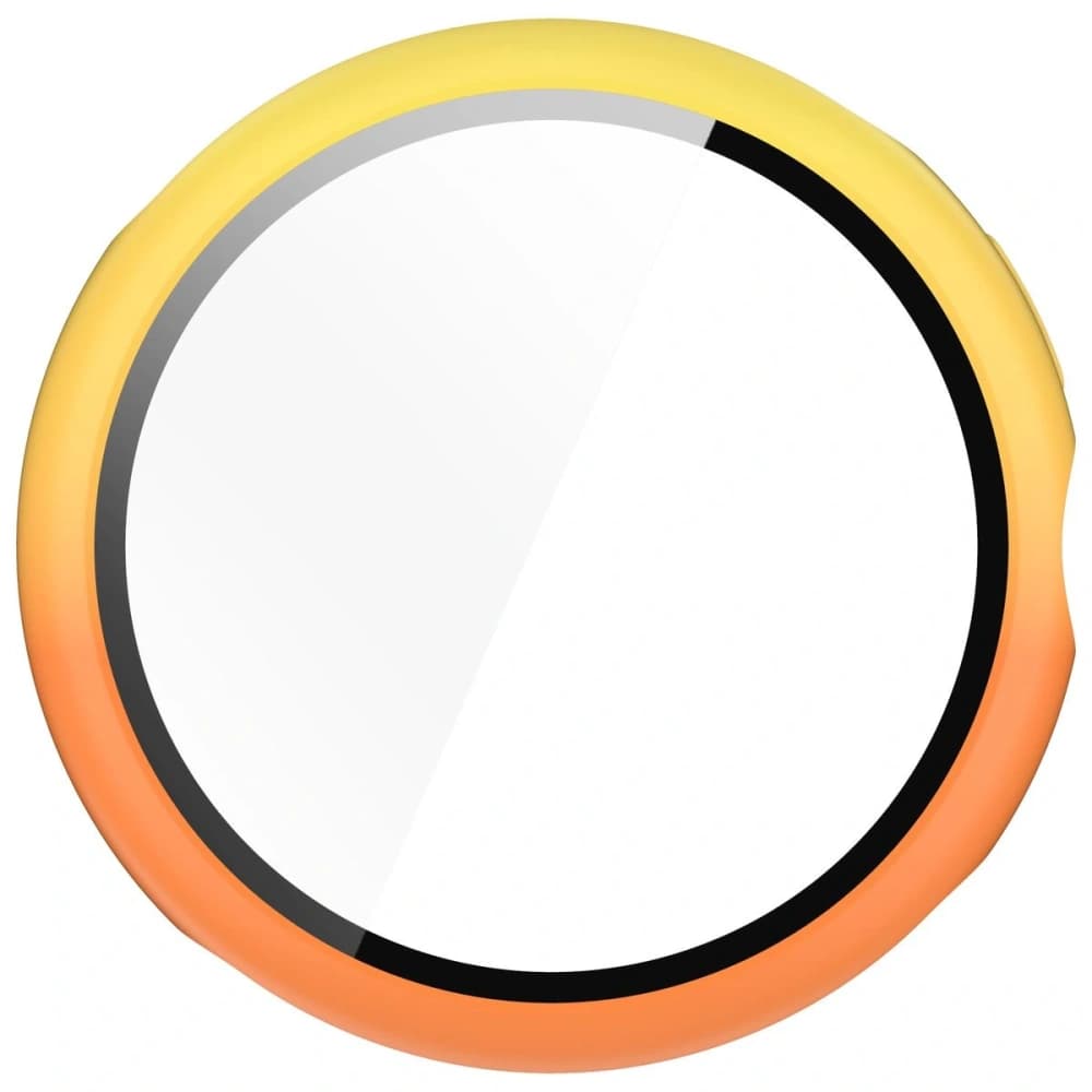 Bizon Case+Glass Uhr Google Pixel Uhr 3 45mm gelb-orange - 8