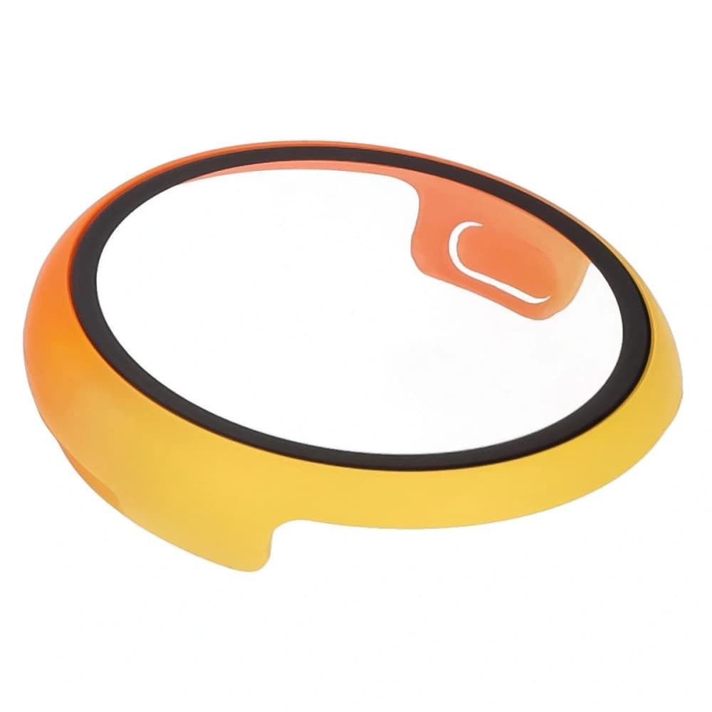 Bizon Case+Glass Uhr Google Pixel Uhr 3 41mm gelb-orange - 7