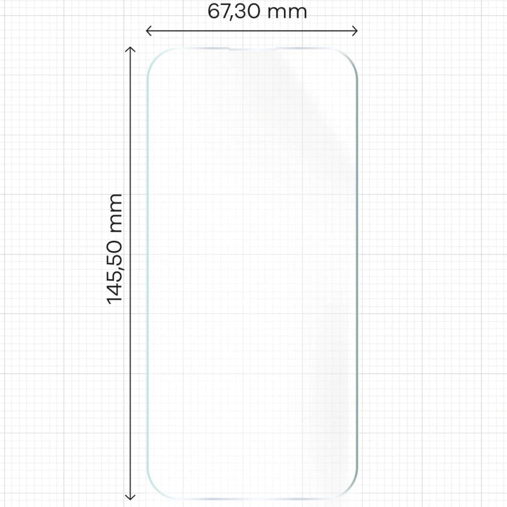 Bizon Glass Hydrogel Front Apple iPhone 16 Pro [2 PACK] - 2