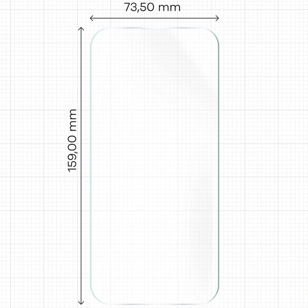 Bizon Glass Hydrogel Front Apple iPhone 16 Pro Max [2 PACK] - 2