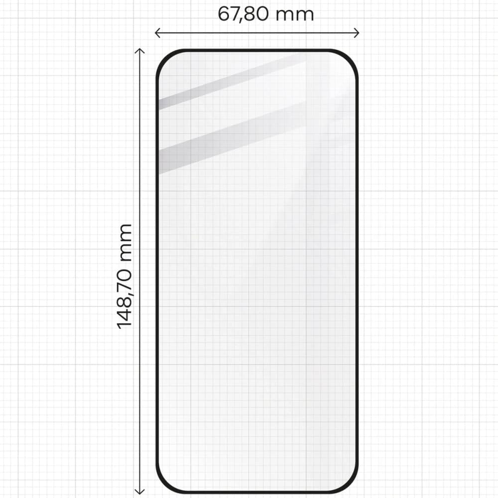 Bizon Glass Edge 2 Google Pixel 9 / 9 Pro schwarz - 2