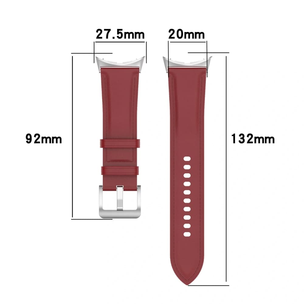 Bizon Strap Uhr Casual 41 mm Pixel Uhr 3/Uhr 2/Uhr 1 burgunderrot - 2
