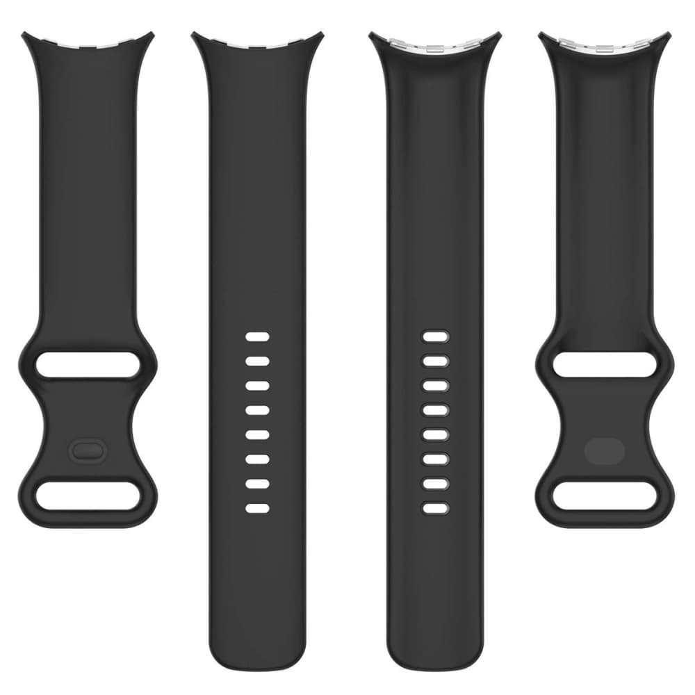 Bizon Strap Watch Silicone Google Pixel Watch 4 / 3 / 2 / 1 41mm black - 5