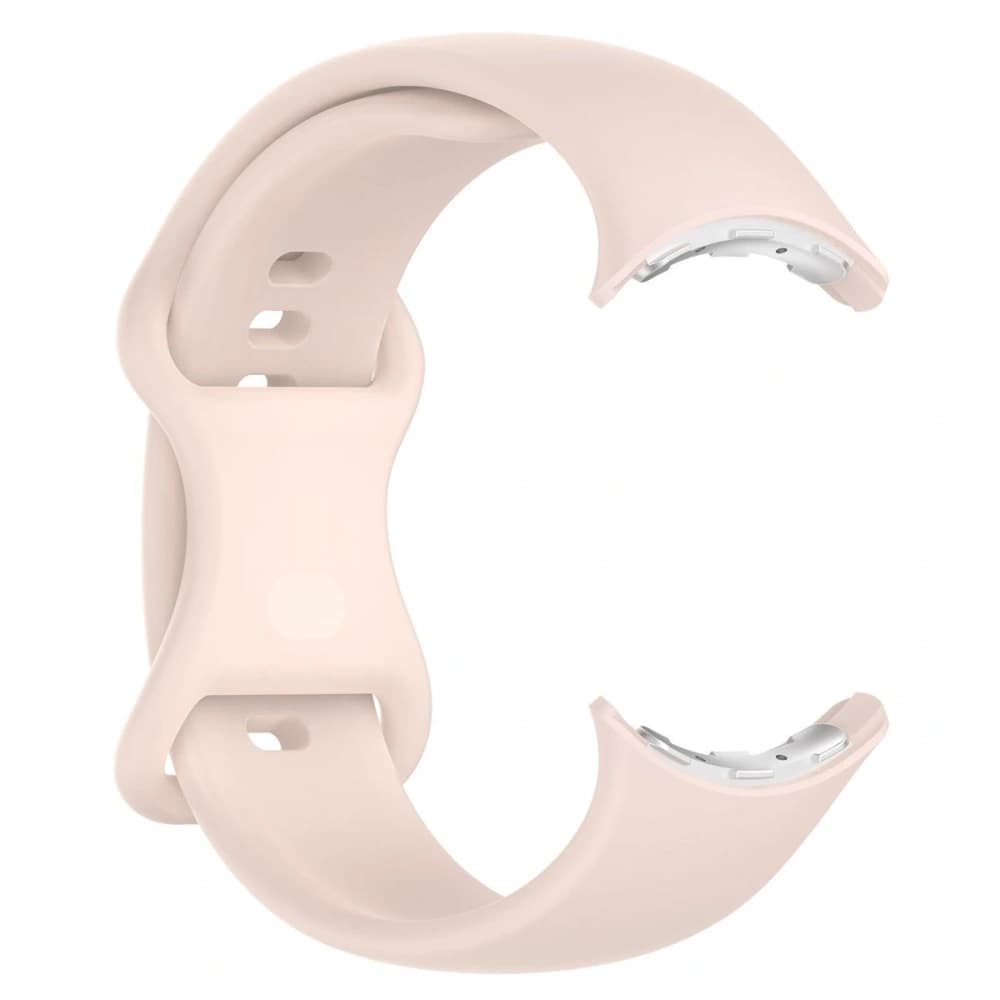 Bizon Strap Uhr Silikon Google Pixel Uhr 3/Uhr 2/Uhr 1 41mm hellrosa - 5