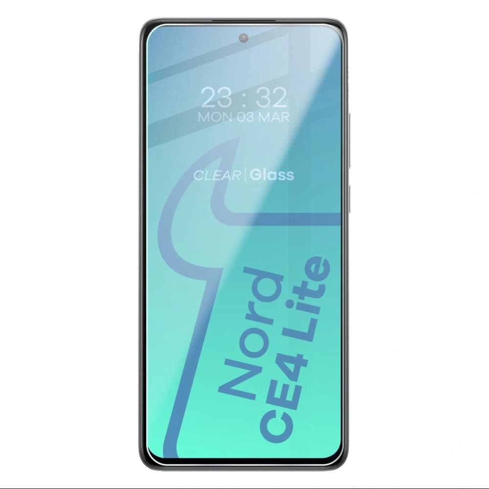 Bizon Case Clear Pack Hülle + 2x Displayschutzglas OnePlus Nord CE4 Lite 5G klar - 8