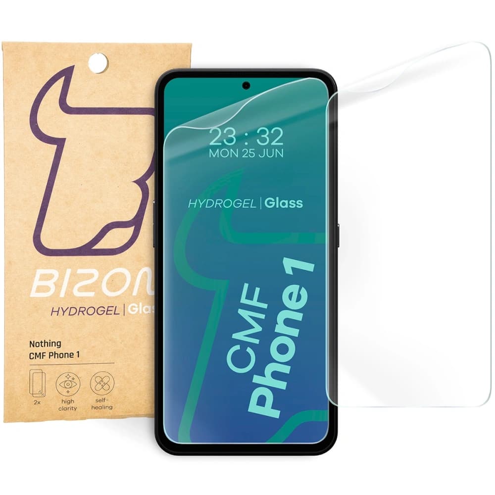 Bizon Glass Hydrogel Front Nothing CMF Phone 1 [2 PACK] - 1