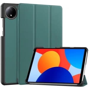 Bizon Case Tab Croc Xiaomi Redmi Pad SE 8.7 dark green