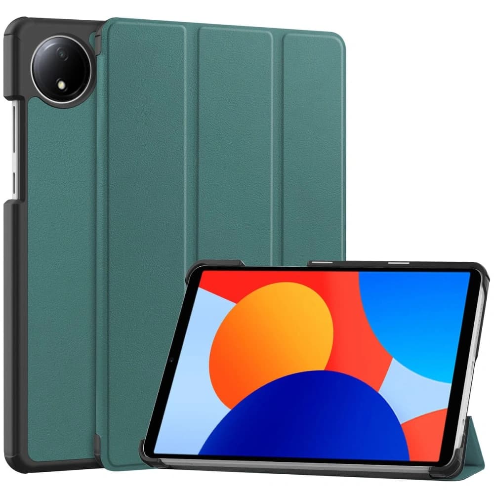 Bizon Case Tab Croc Xiaomi Redmi Pad SE 8.7 dark green - 1