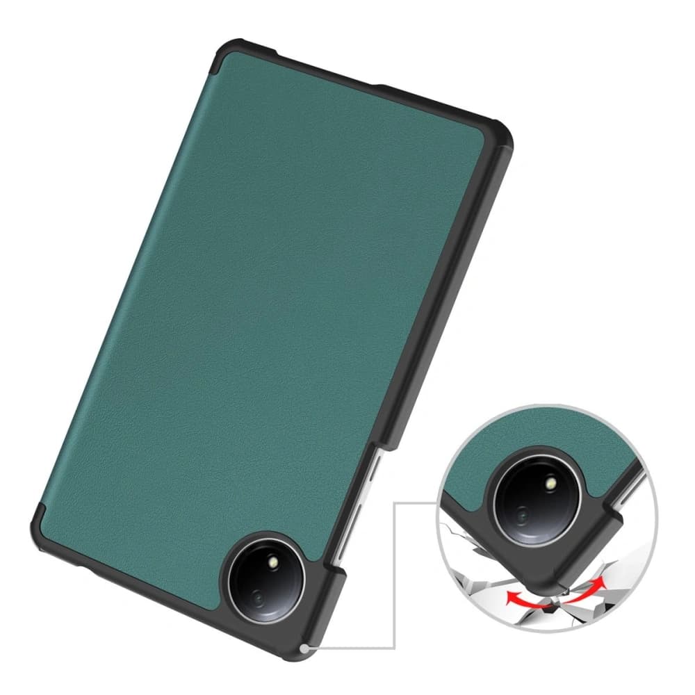 Bizon Case Tab Croc Xiaomi Redmi Pad SE 8.7 dark green - 3