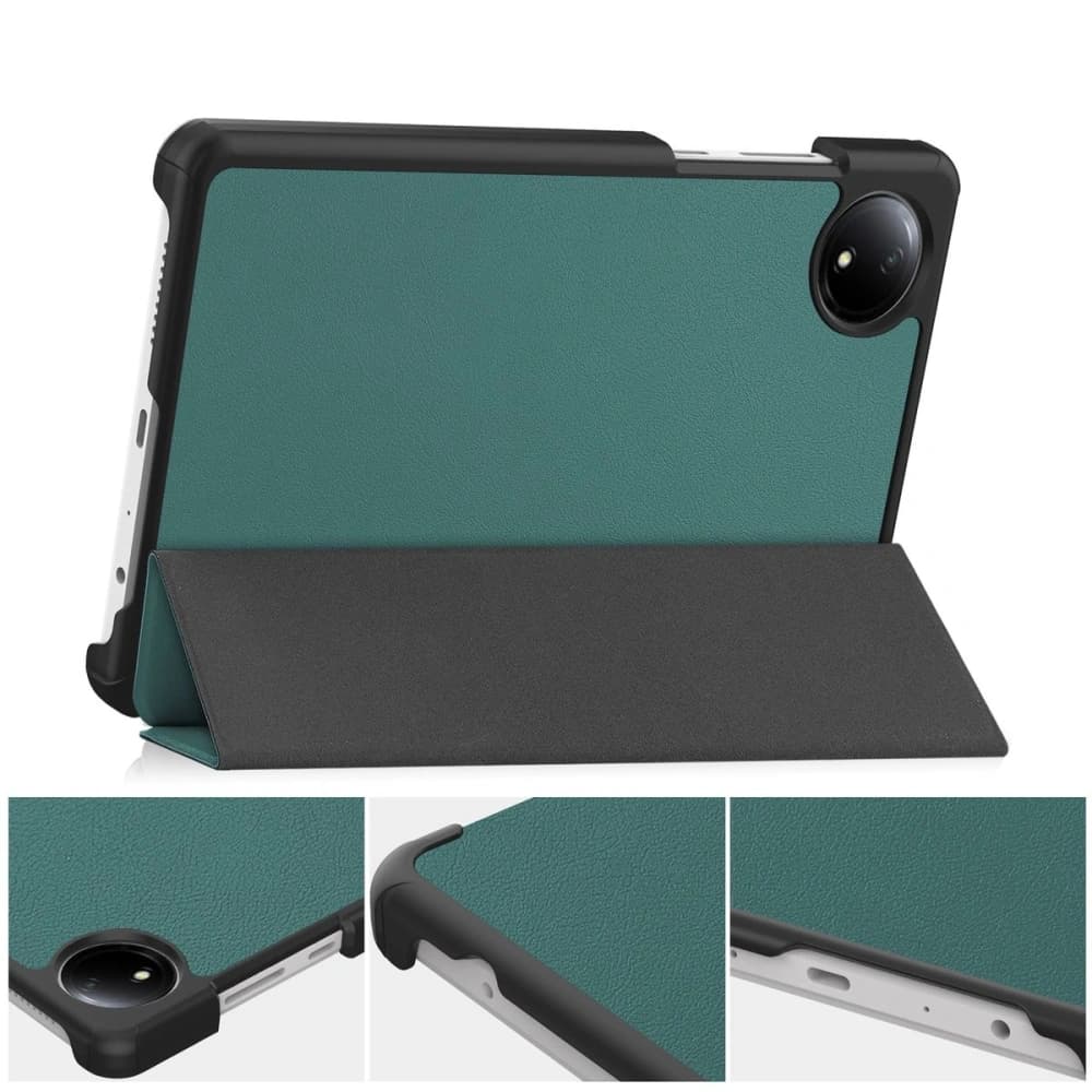 Bizon Case Tab Croc Xiaomi Redmi Pad SE 8.7 dark green - 4