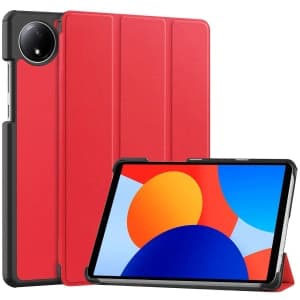 Bizon Case Tab Croc Xiaomi Redmi Pad SE 8.7 red