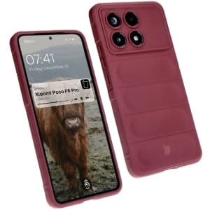 Bizon Case Tur Xiaomi Poco F6 Pro dunkel lila