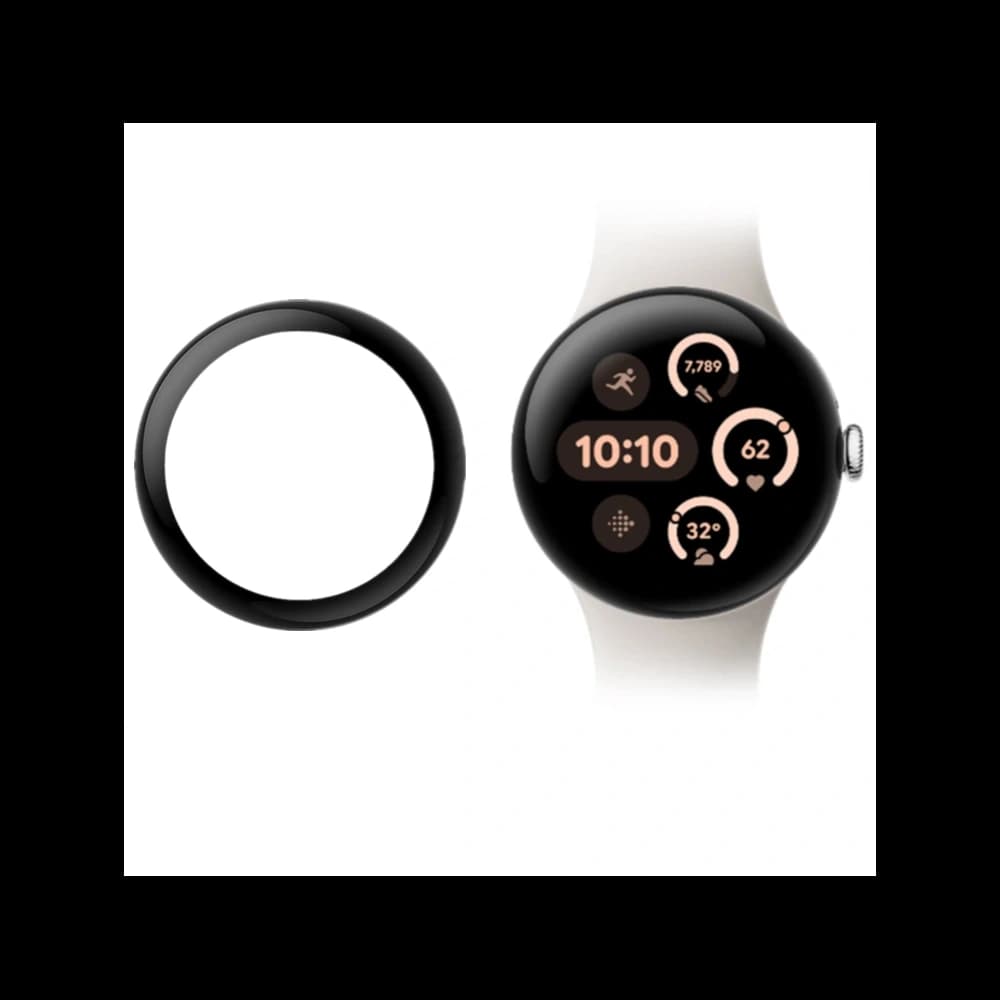 Bizon Glass Watch Edge Hybrid Google Pixel 3 41 mm black - 3