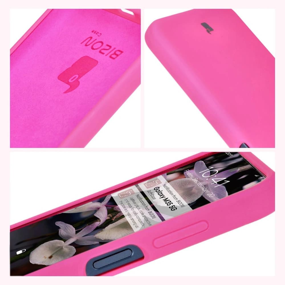 Bizon Soft Case Samsung Galaxy M35 5G neonpink - 11