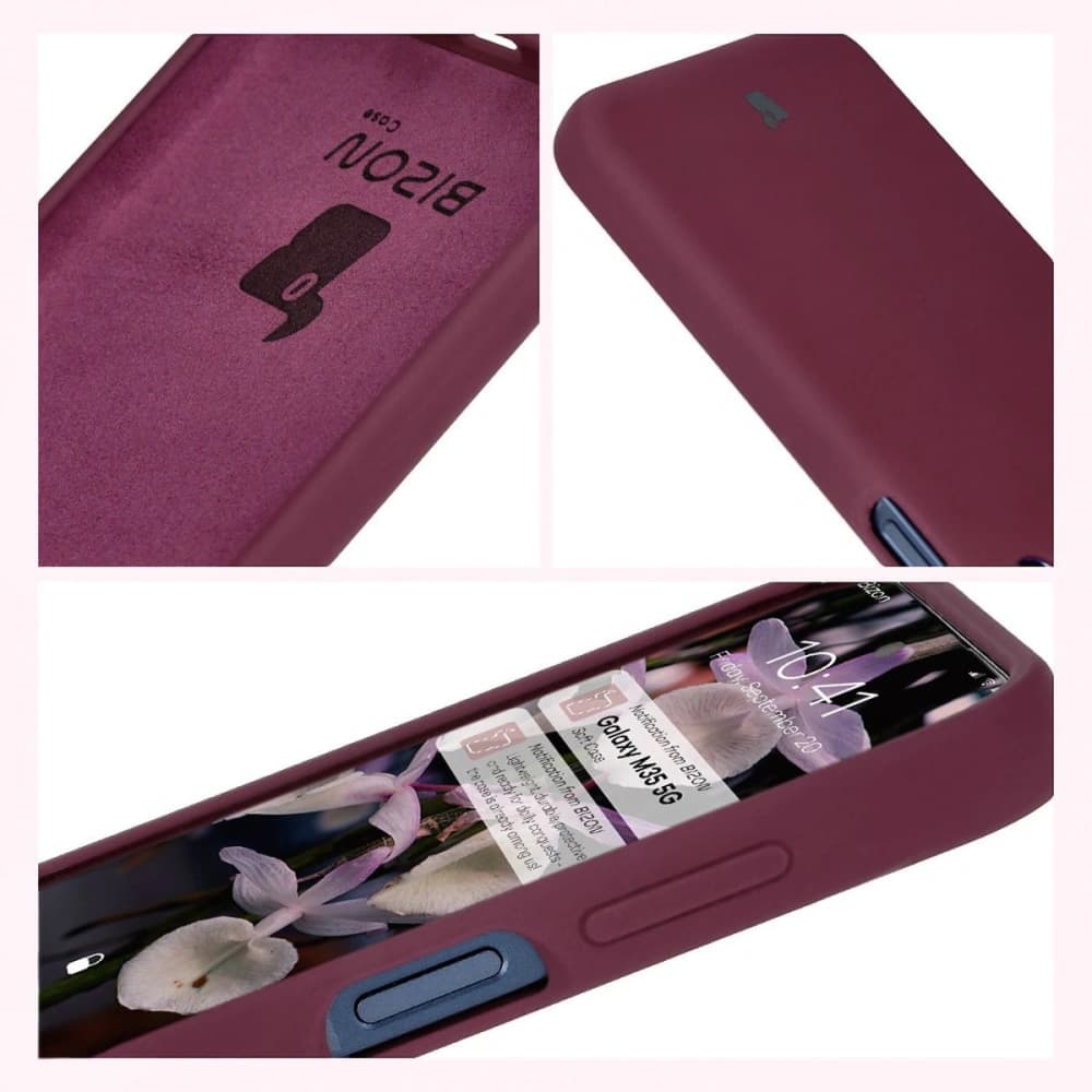 Bizon Soft Case Samsung Galaxy M35 5G dunkel lila - 11