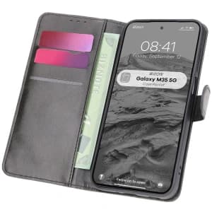 Bizon Case Pocket Samsung Galaxy M35 5G black