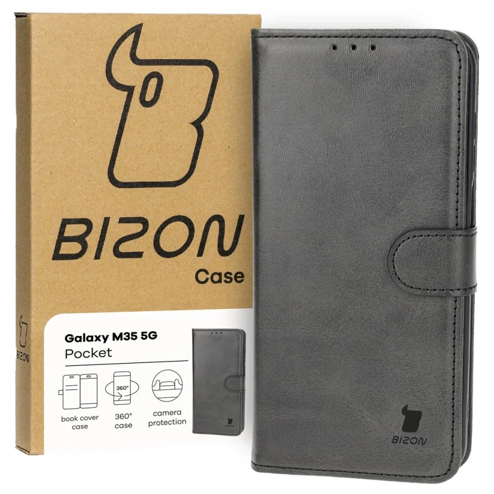 Bizon Case Pocket Samsung Galaxy M35 5G black - 2