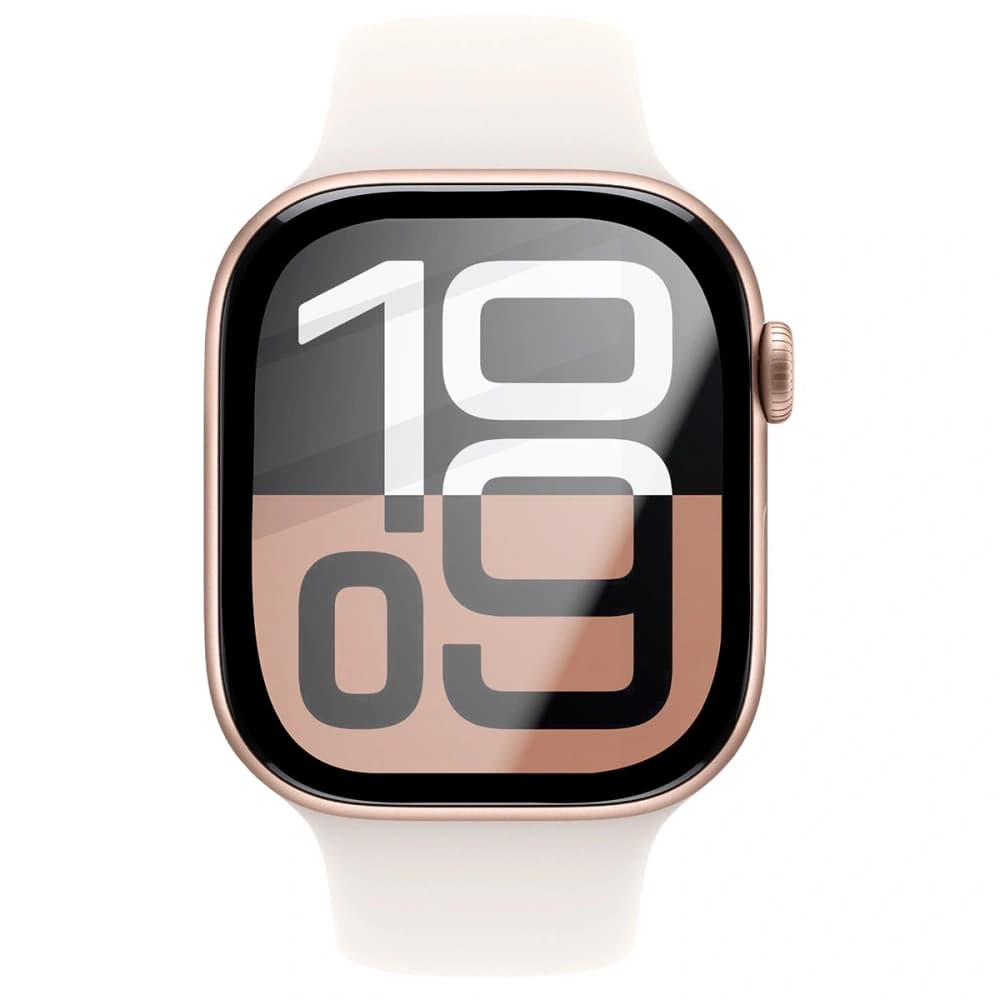 Bizon Glass Watch Edge Hybrid Apple Watch 10 42 mm black - 2