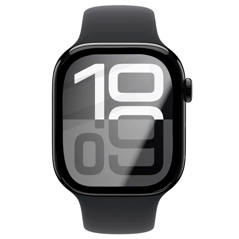 Bizon Glass Watch Edge Hybrid Apple Watch 10 46 mm schwarz - 2