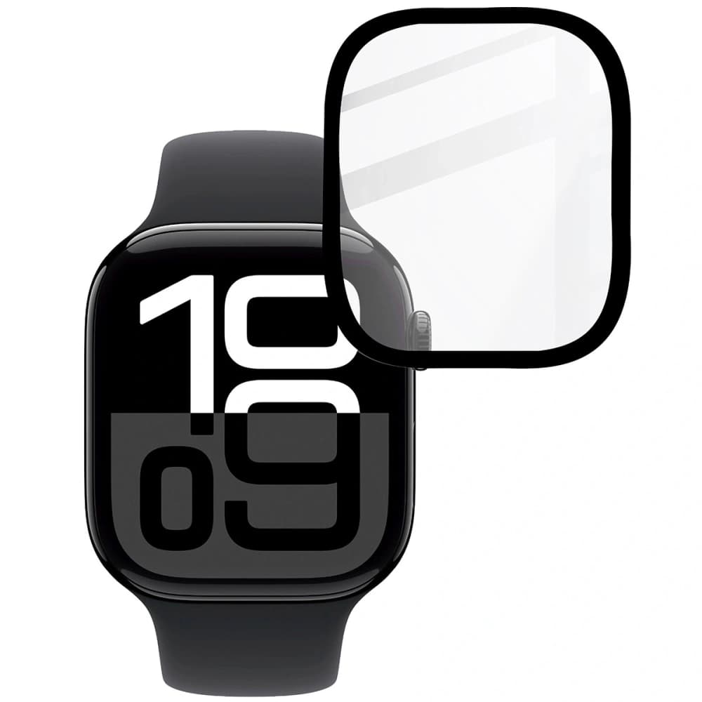 Bizon Glass Watch Edge Hybrid Apple Watch 10 46 mm schwarz - 5