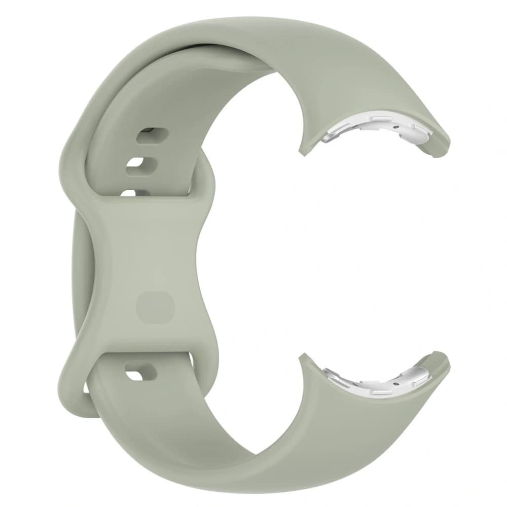 Bizon Strap Uhr Silikon Google Pixel Uhr 3 (45mm) khaki - 4