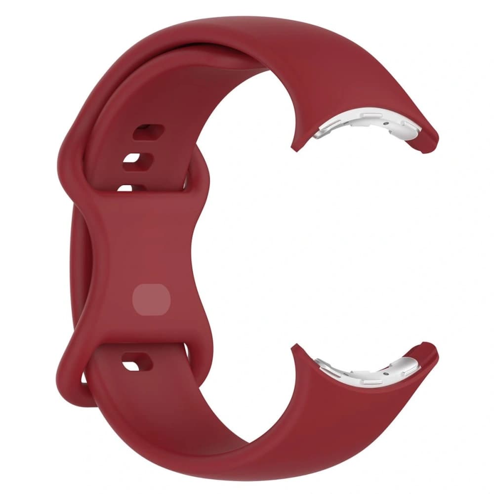 Bizon Strap Watch Silicone Google Pixel Watch 4 / 3 (45mm) carmine - 5
