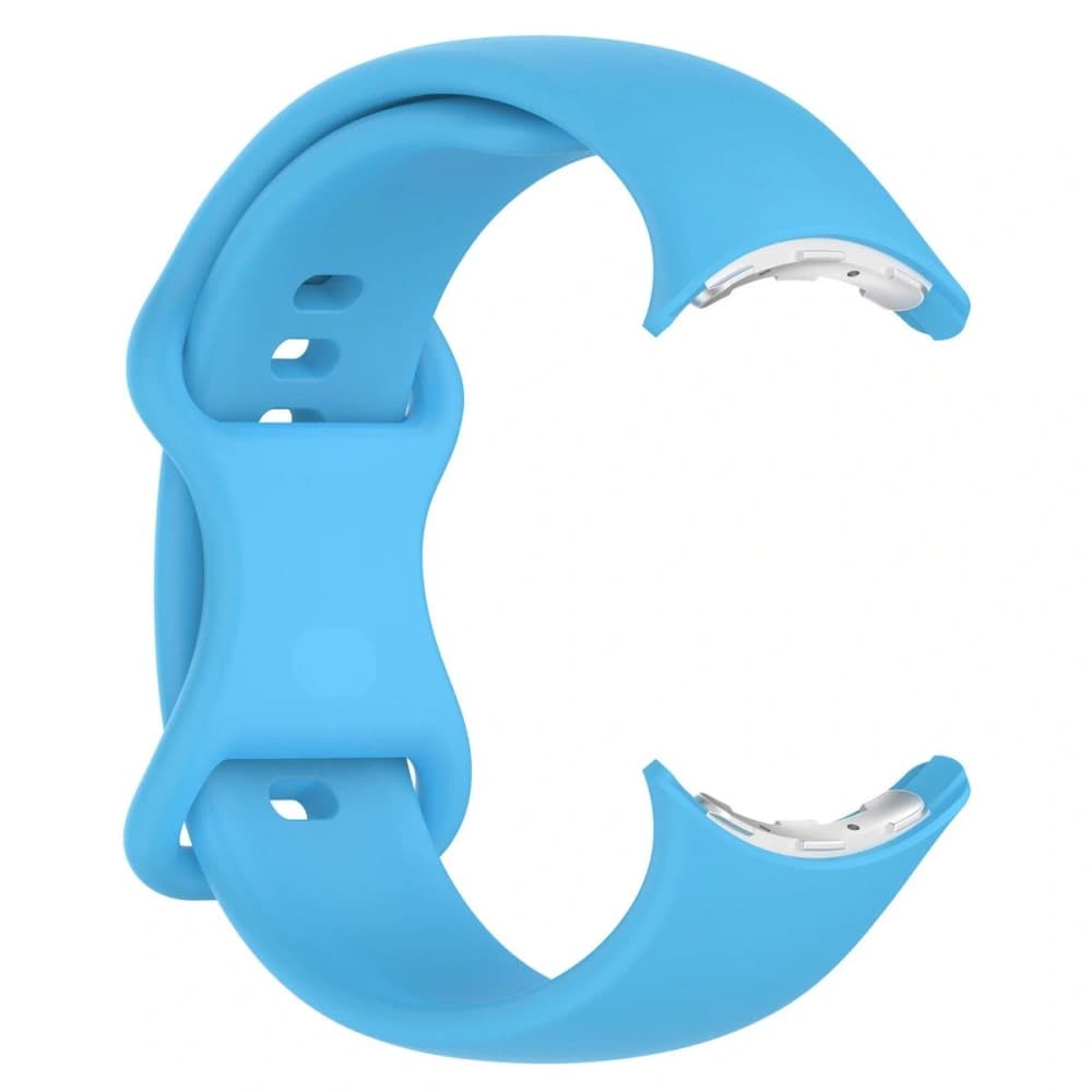 Bizon Armband Uhr Silikon Google Pixel Uhr 3 (45mm) blau - 5