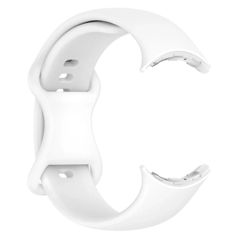 Bizon Strap Watch Silicone Google Pixel Watch 4 / 3 (45mm) white - 4