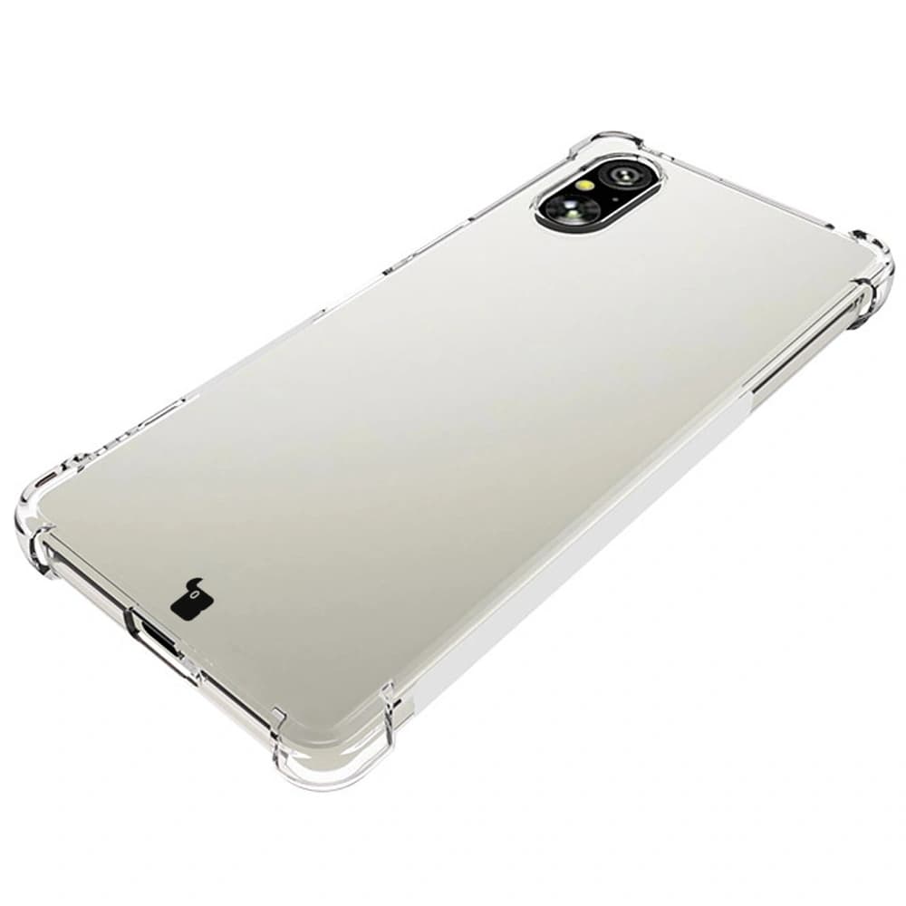 Bizon Case Clear Pack case + 2x tempered glass + lens glass Sony Xperia 5 V - 6