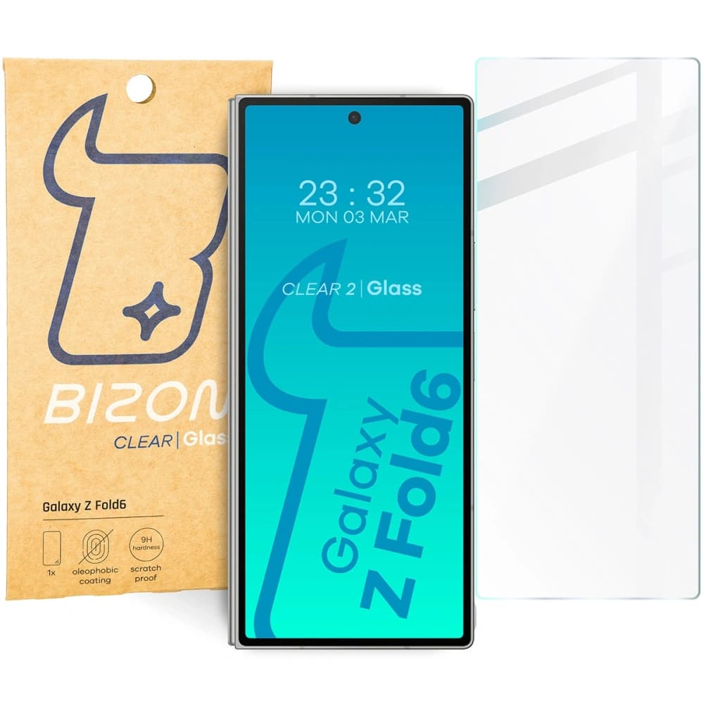 Bizon Glass Clear 2 Samsung Galaxy Z Fold6 - 1