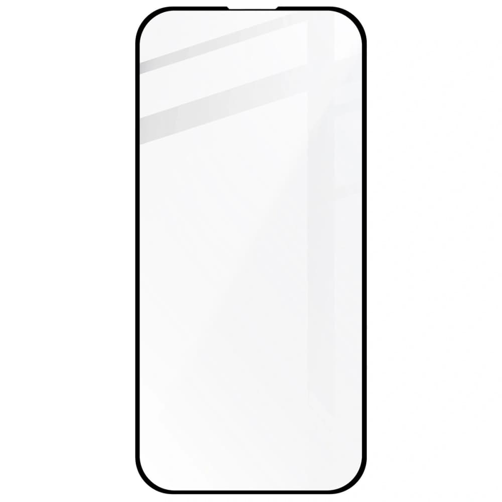 Bizon Edge 2x tempered screen glass with frame + camera glass Apple iPhone 16 - 4
