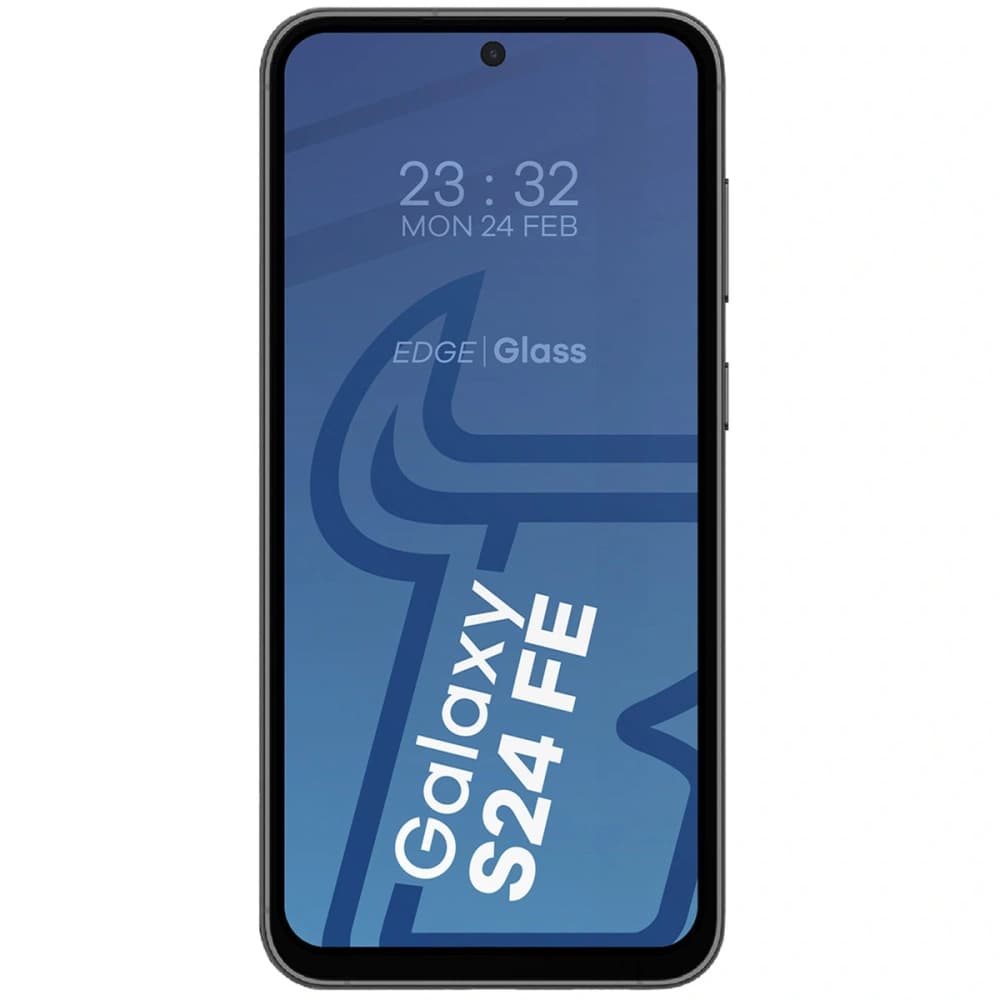 Bizon Edge 2x tempered screen glass with frame + camera glass Samsung Galaxy S24 FE - 2