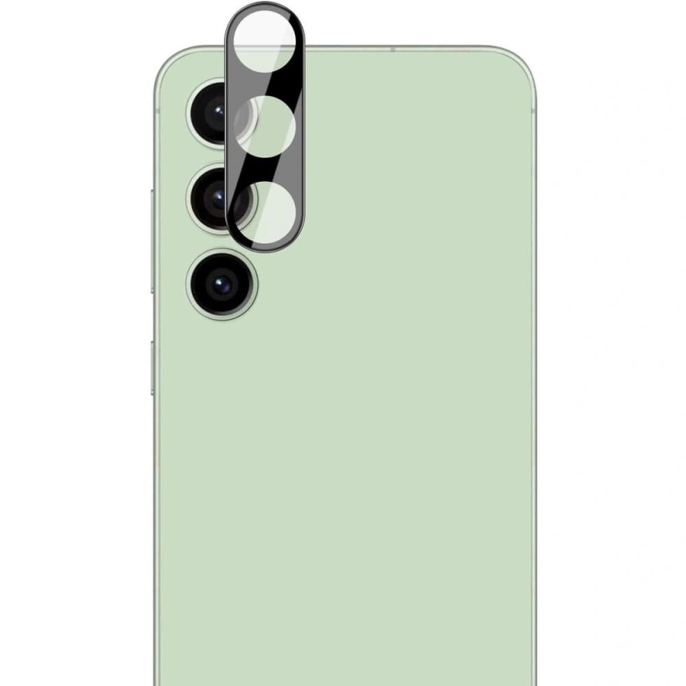 Bizon Edge 2x tempered screen glass with frame + camera glass Samsung Galaxy S24 FE - 6