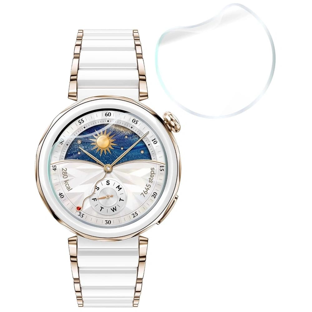 Bizon Glass Watch Hydrogel Huawei Watch GT 5 Pro 42 mm [2 PACK] - 5