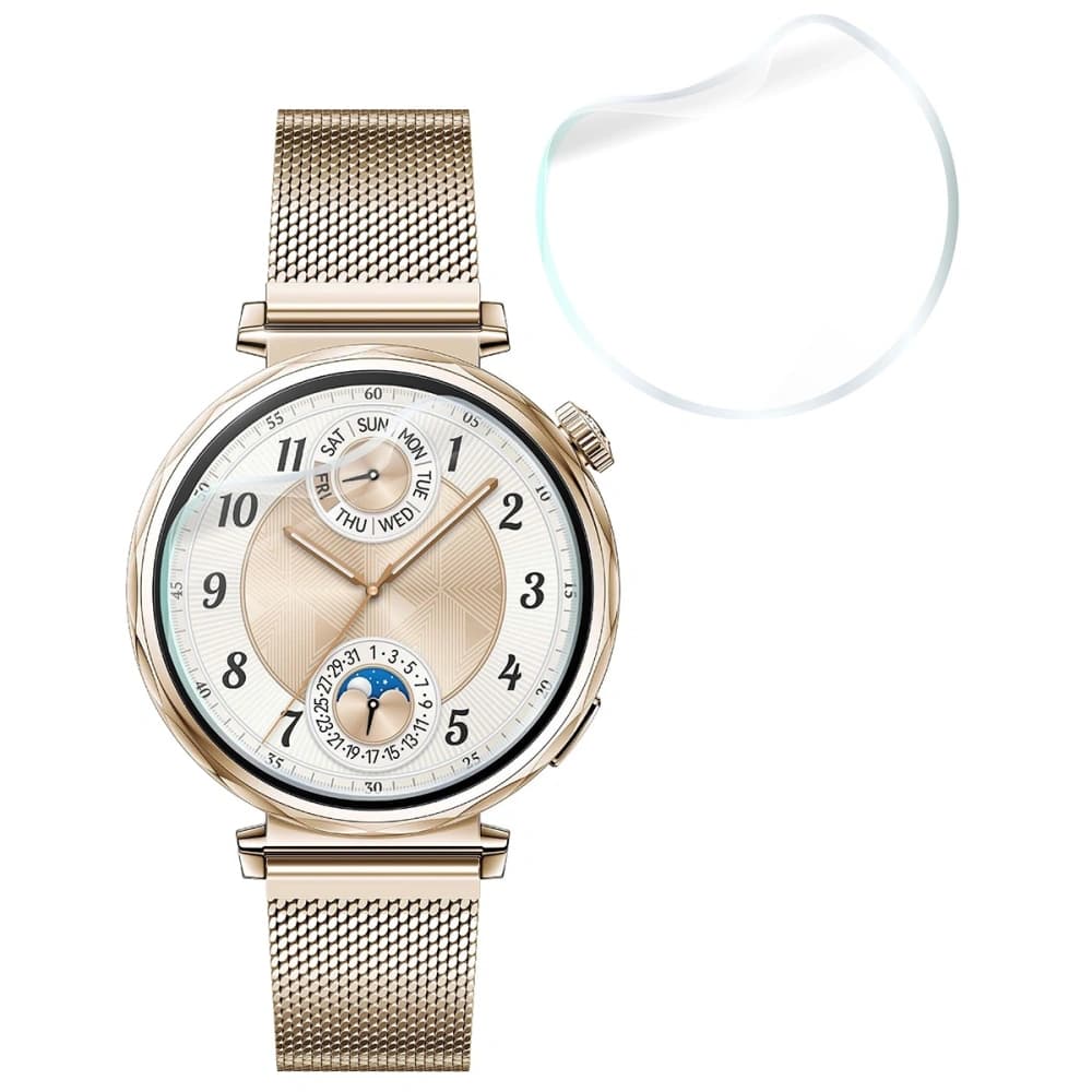 Bizon Glas Uhr Hydrogel Huawei Uhr GT 5 (41mm) [2 PACK] - 5