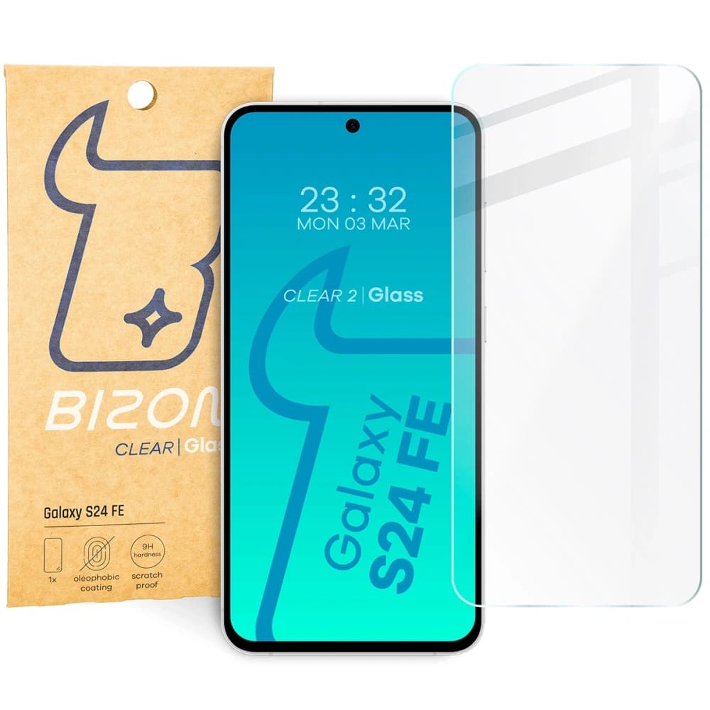Bizon Glass Clear 2 Samsung Galaxy S24 FE - 1