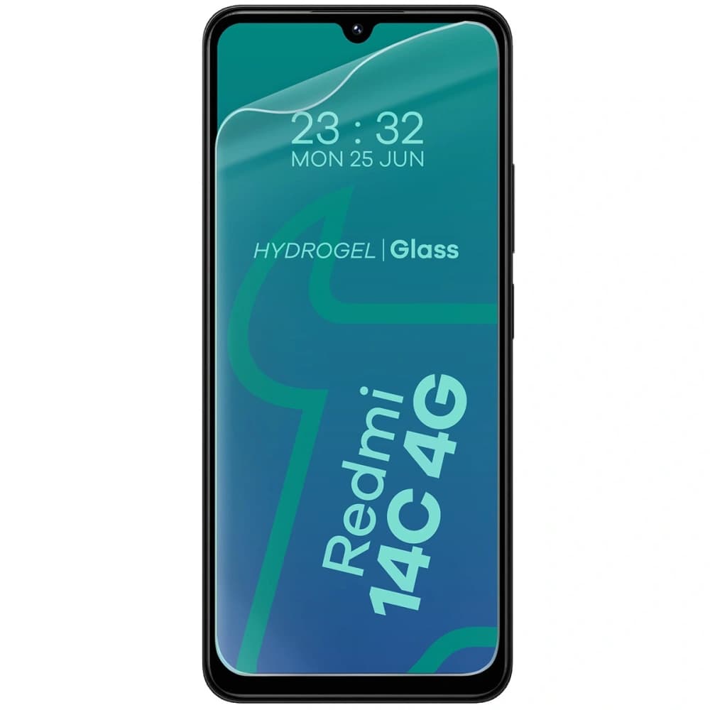Bizon Glass Hydrogel Front Xiaomi Redmi 14C 4G / POCO C75 [2 PACK] - 3