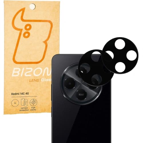 Bizon Glass Lens Xiaomi Redmi 14C 4G / POCO C75 [2 PACK]