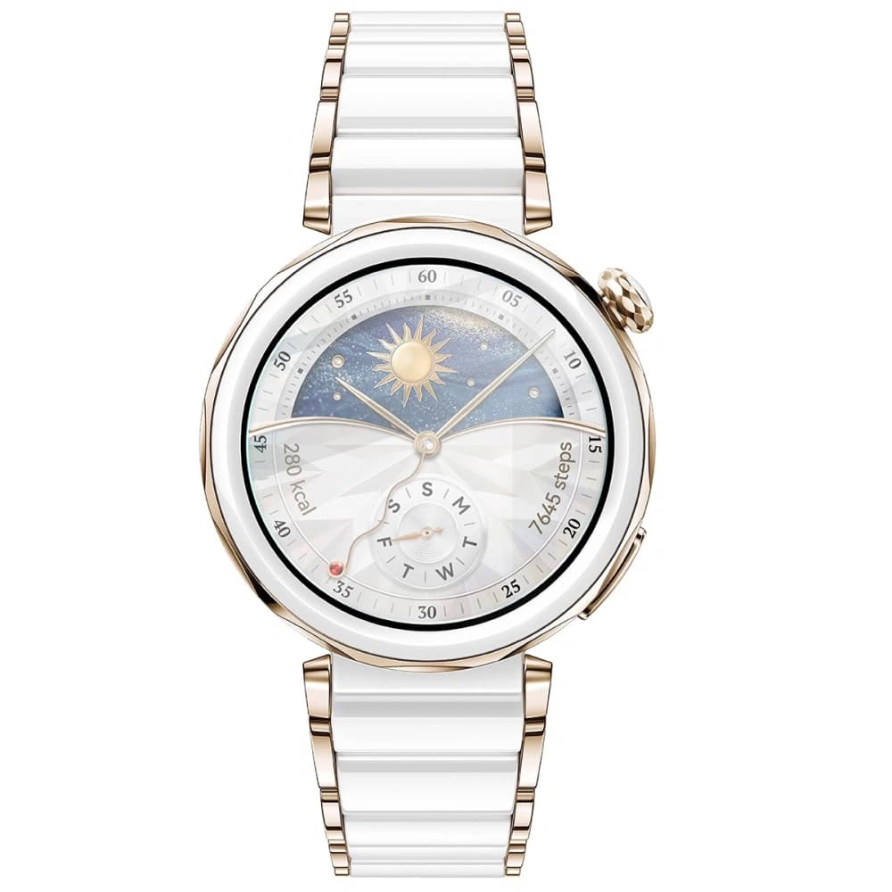 Bizon Glas Uhr Klar Huawei Uhr GT 5 Pro 42 mm - 2