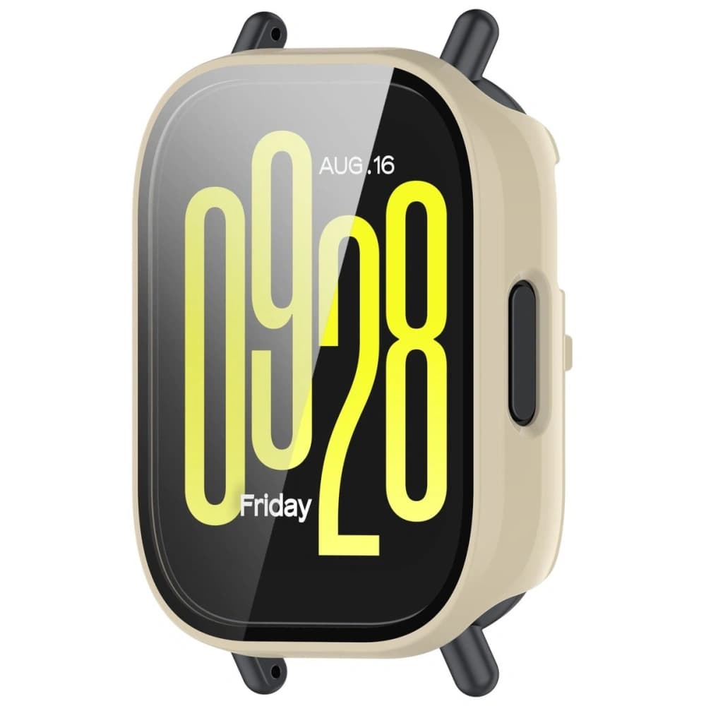 Bizon Case+Glass Watch Xiaomi Redmi Watch 5 Lite beige - 5