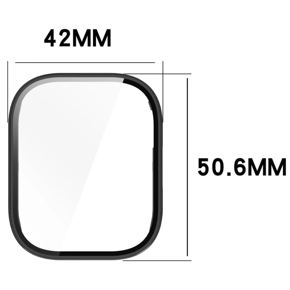 Bizon Case+Glass Uhr Xiaomi Redmi Watch 5 Lite schwarz - 2