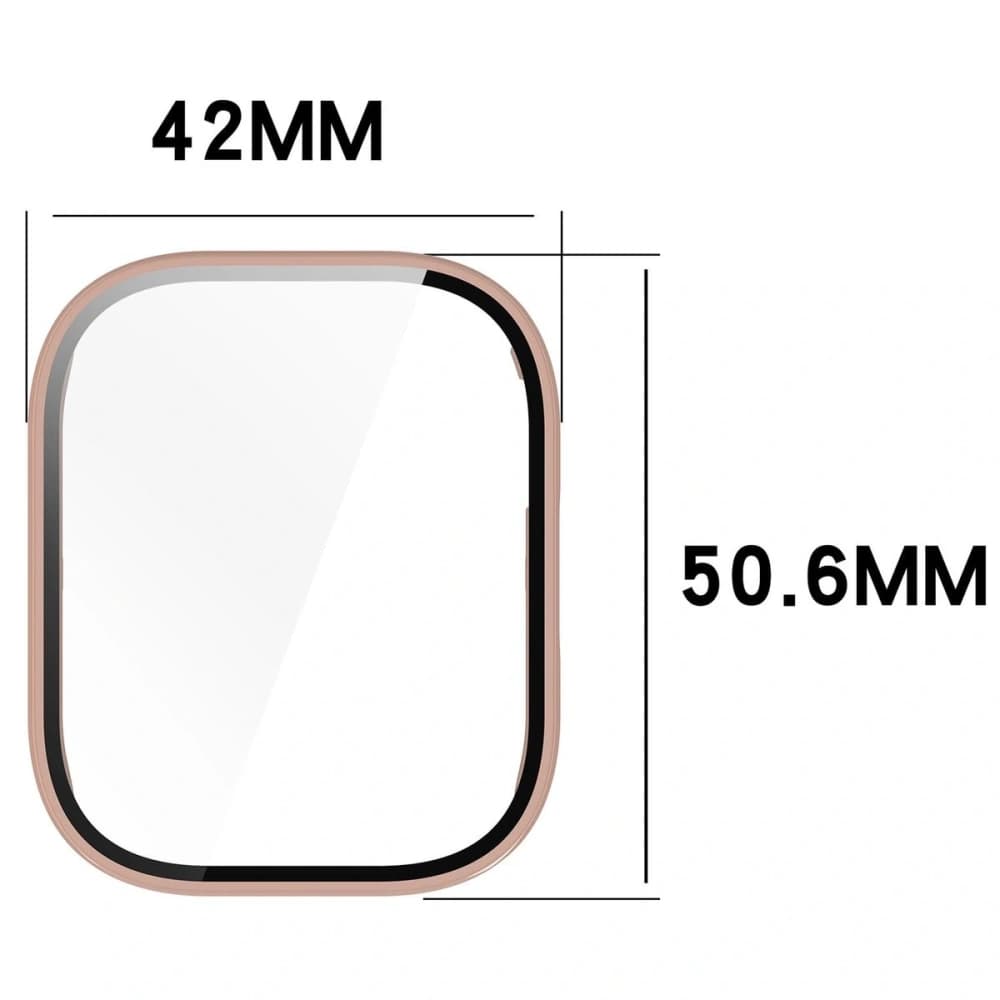 Bizon Case+Glas Uhr Xiaomi Redmi Uhr 5 Lite pink - 2