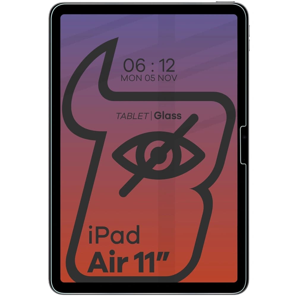 Bizon Glass Tab Klar Schatten Apple iPad Air 11" M2 6. Generation 2024 [2 PACK] - 3