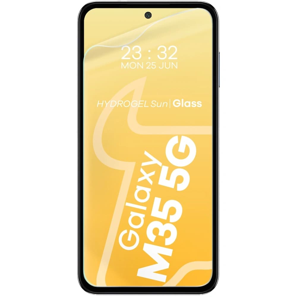 Bizon Glass Hydrogel Sonne Samsung Galaxy M35 5G [2 PACK] - 3